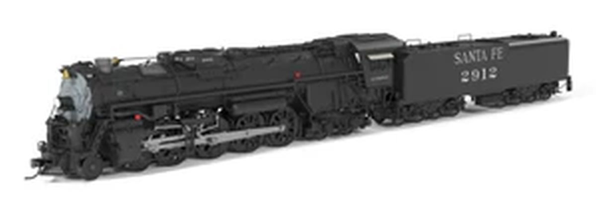 Broadway Limited 10104 ATSF Class 2900 4-8-4, 2921, As-Built Appearance, Paragon4 Sound/DC/DCC, Smoke