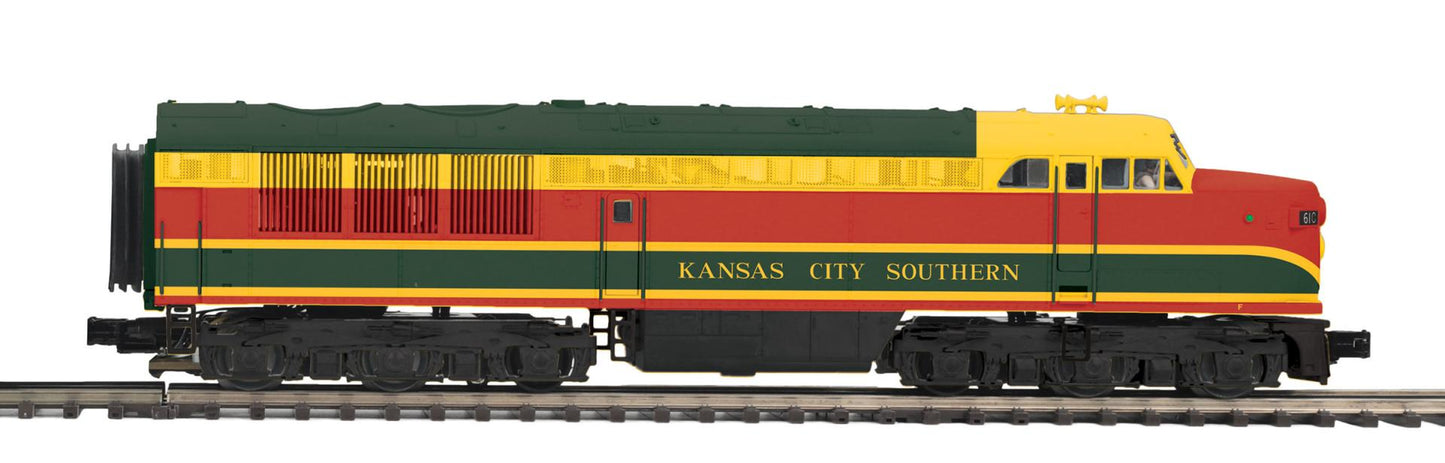 MTH 20-21855-3 O Scale Premier Kansas City Southern Premier FM Erie Built A Unit (Non-Powered)