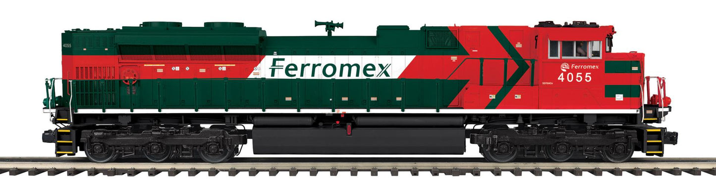 MTH 20-22176-1 O Scale Premier Ferromex SD70ACe Diesel Engine w/ Proto-Sound 3.0 (Hi-Rail Wheels)