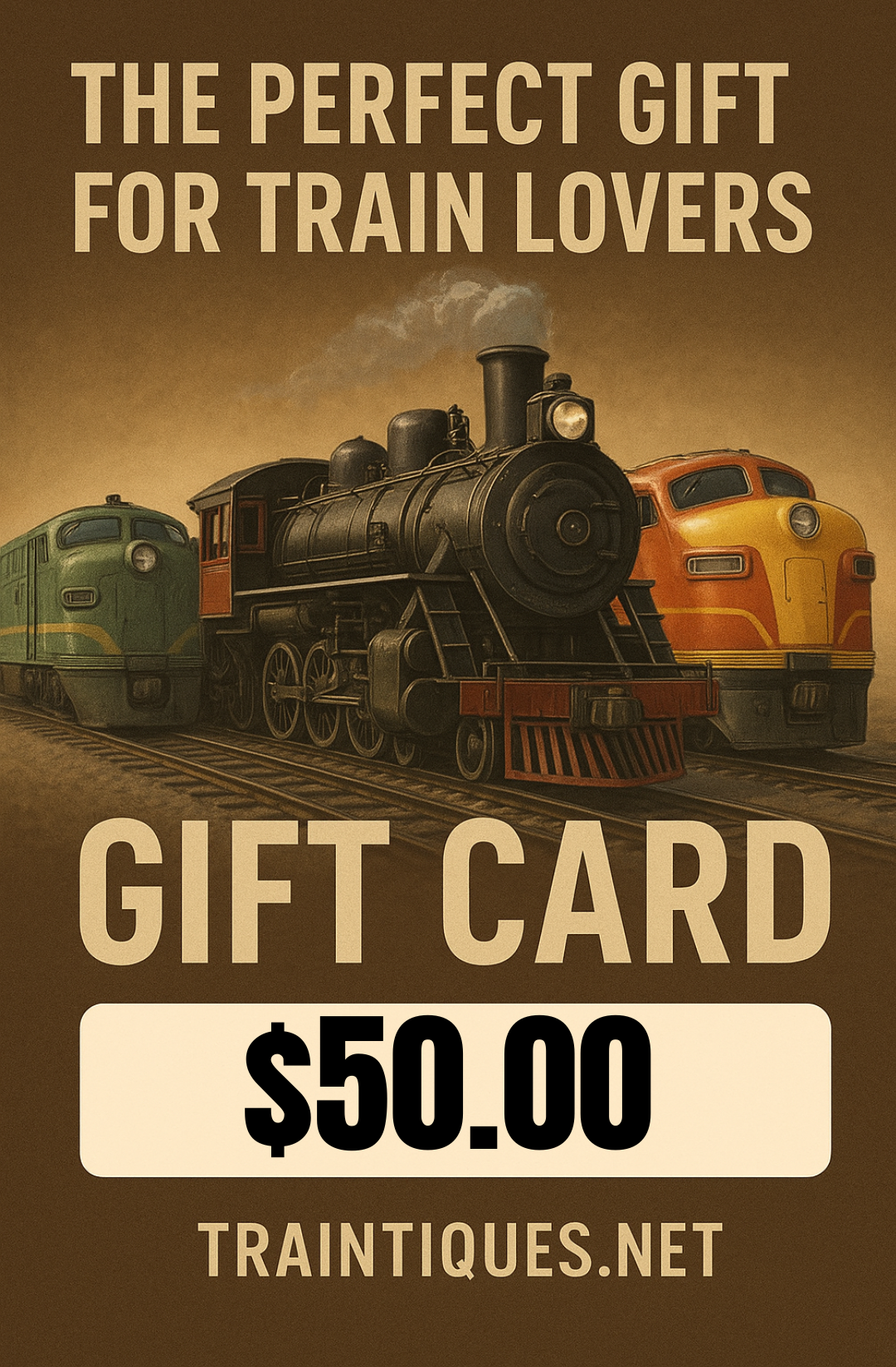 Traintiques Gift Card