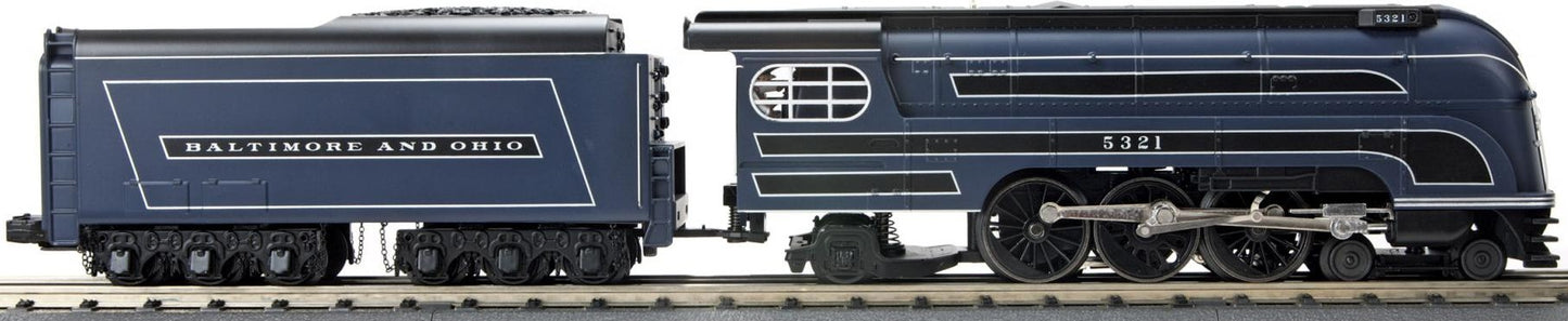 MTH 30-1942-1 O Gauge RailKing Baltimore & Ohio 4-6-2 Forty-Niner Steam Engine w/Proto-Sound 3.0