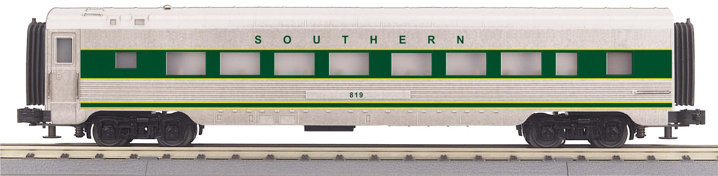 MTH 30-68343 O Gauge RailKing Southern 60’ Streamlined Coach Car