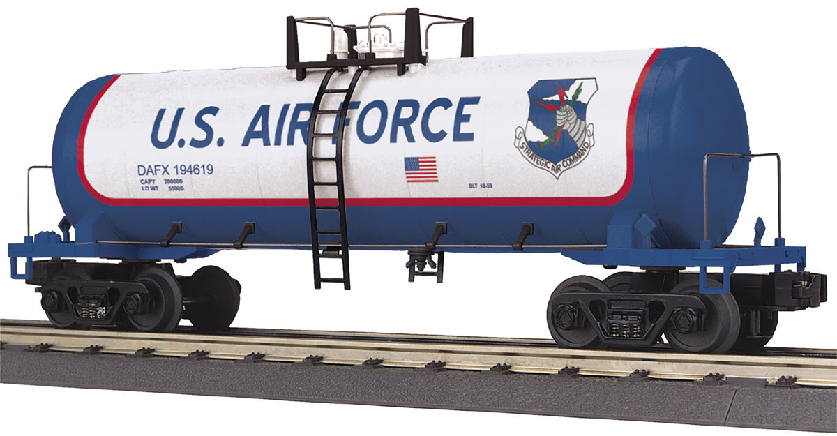MTH 30-73681 O Gauge RailKing U.S. Air Force Modern Tank Car
