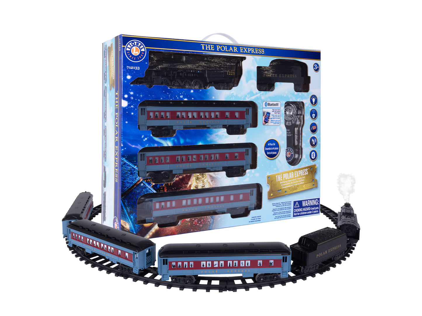 Lionel 712133 O Gauge The Polar Express Battery Operated O-Gauge Train Set