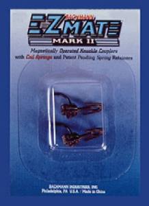Bachmann 78024 E-Z Mate Mark II Couplers w/Metal Coil Spring - Long Center Shank Style - 1 Pair