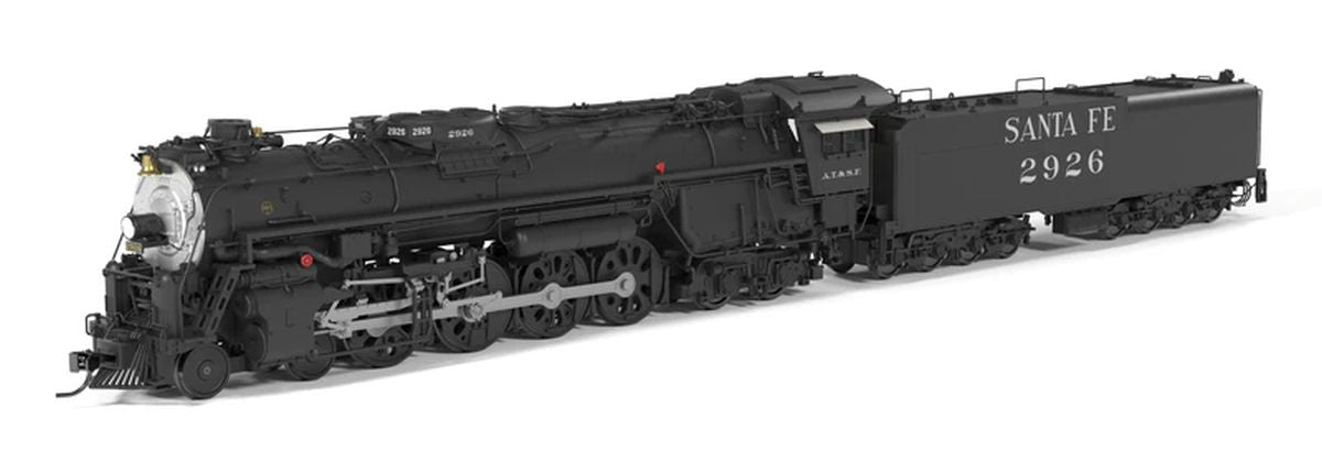 Broadway Limited 10101 ATSF Class 2900 4-8-4, #2926, As Appears Today, No-Sound / DCC-Ready