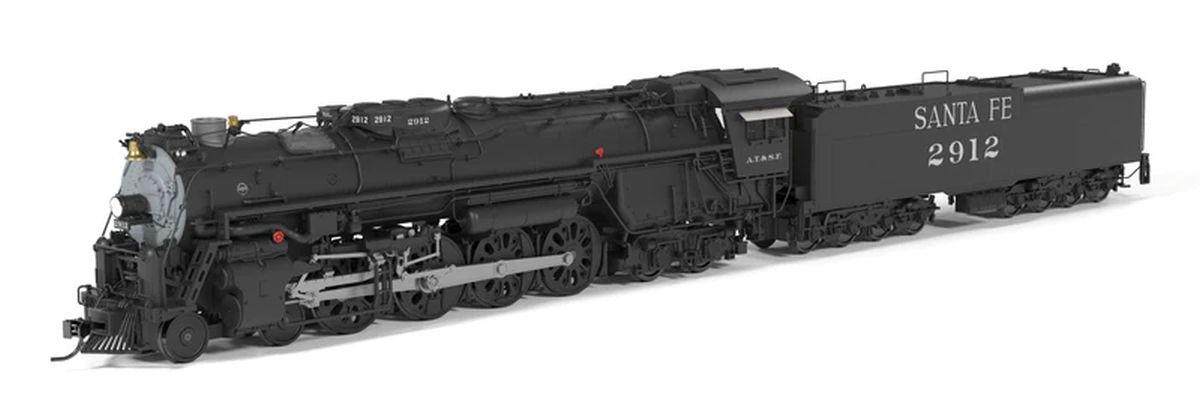 Broadway Limited 10103 ATSF Class 2900 4-8-4, #2912, As-Built Appearance, No-Sound / DCC-Ready