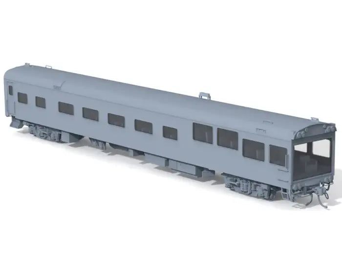 Broadway Limited 10178 CSX-Type Track Inspection Car, Unlettered / Primer Gray