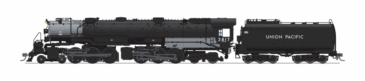 Broadway Limited 9902 CSA-2 Brass Hybrid UP Early Challenger, Union Pacific Post-1947 #3817