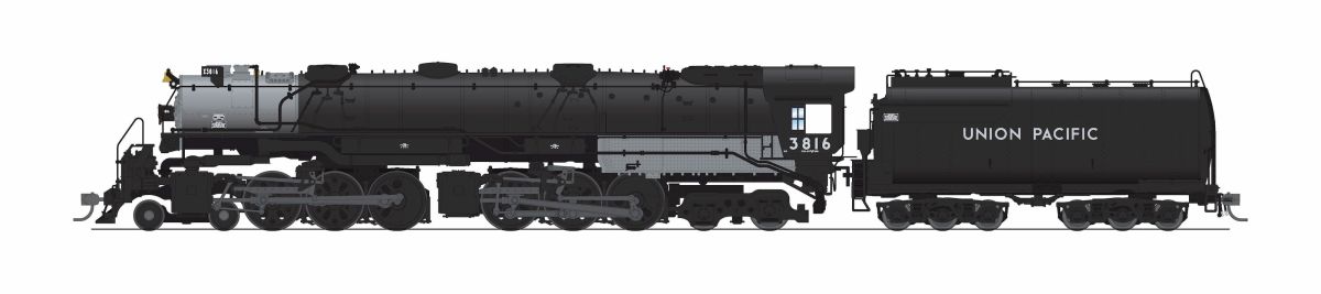 Broadway Limited 9910 CSA-2 Brass Hybrid UP Early Challenger, Union Pacific Post-1947 #3832
