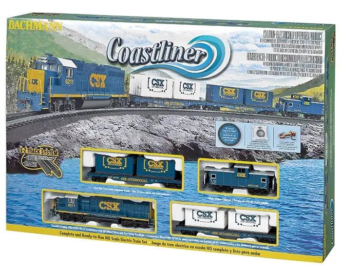 Bachmann 00734 Coastliner CSX Starter Train Set