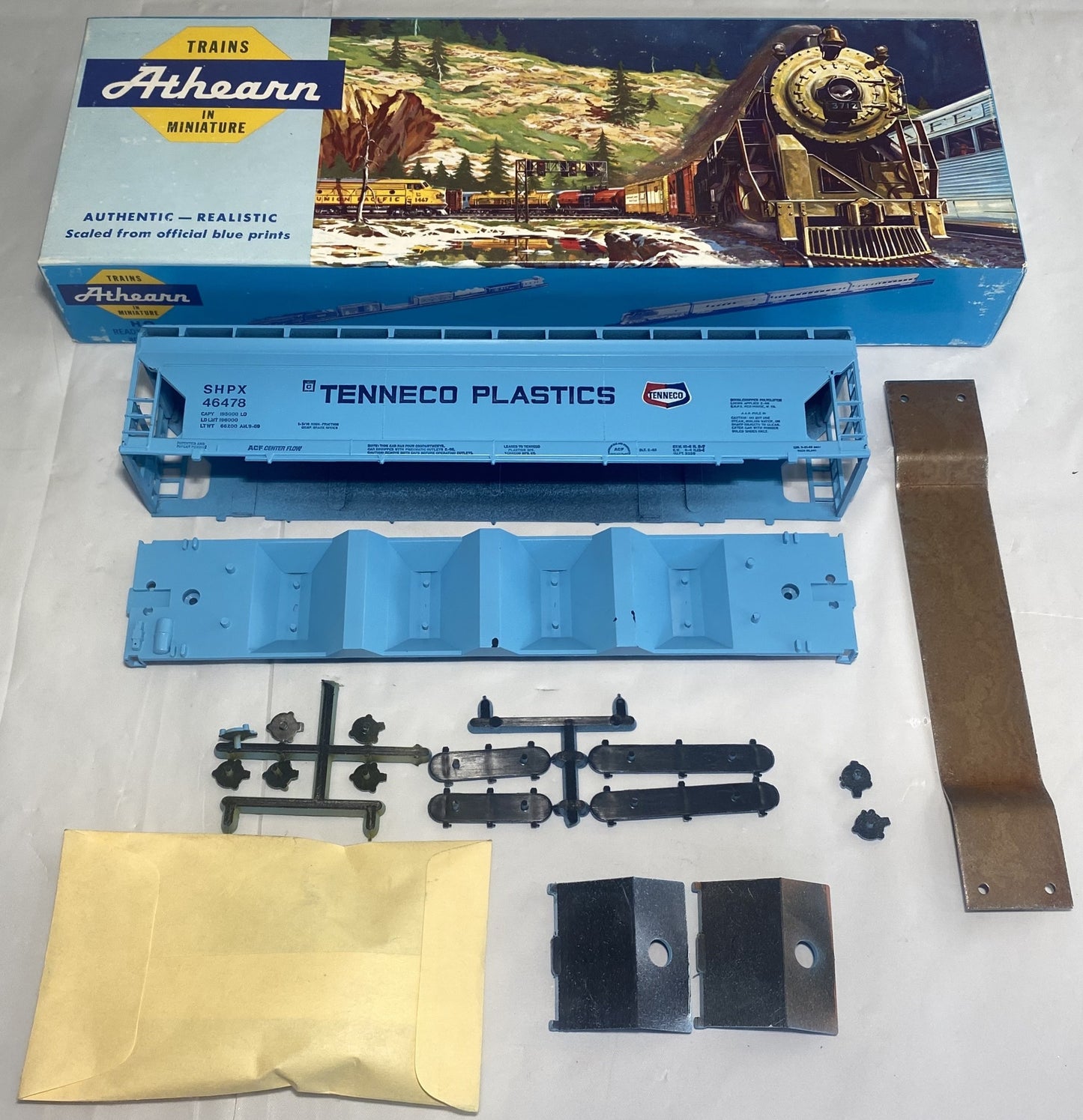 Athearn 1916 Tenneco ACF Center Flow Hopper Kit