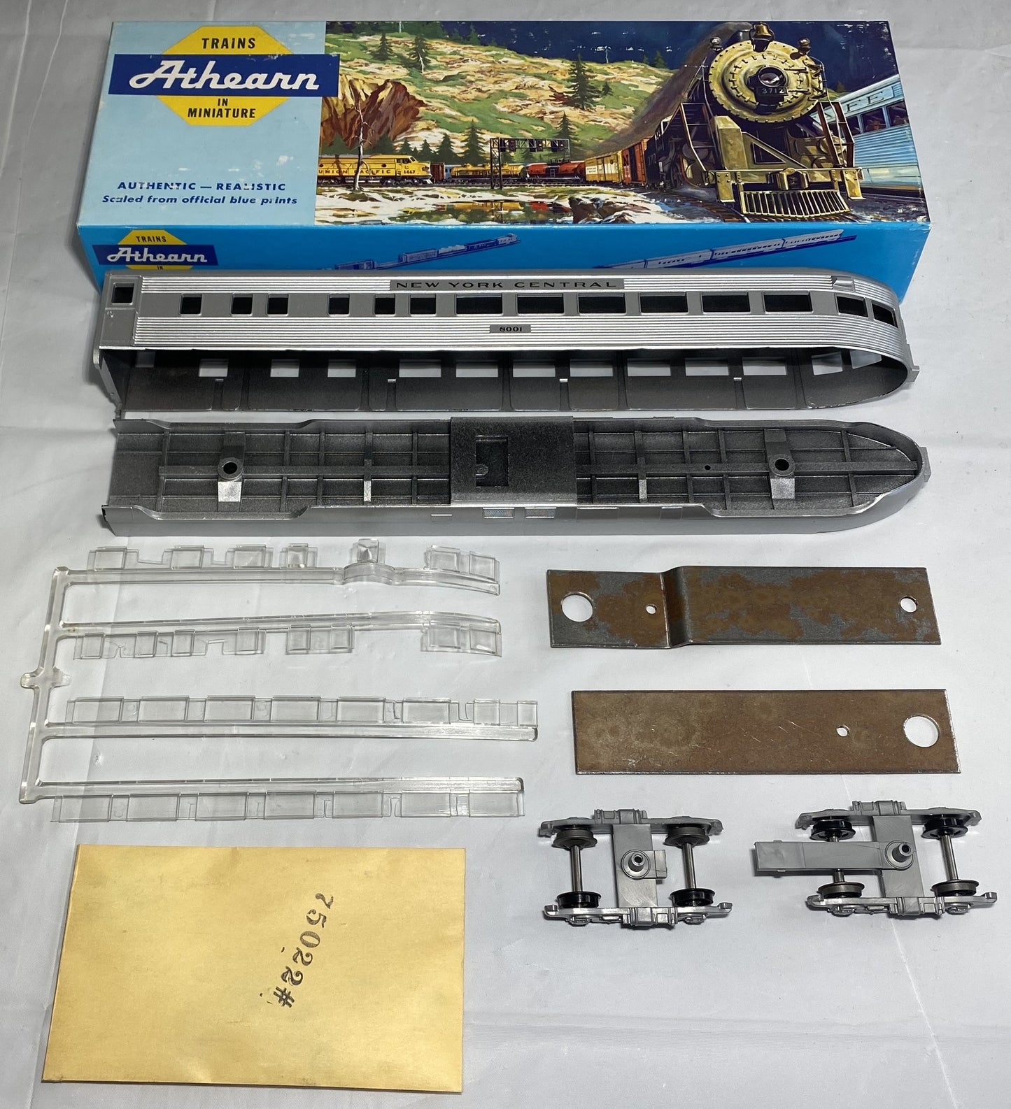 Athearn 1837 NYC Steam Line Observation Kit