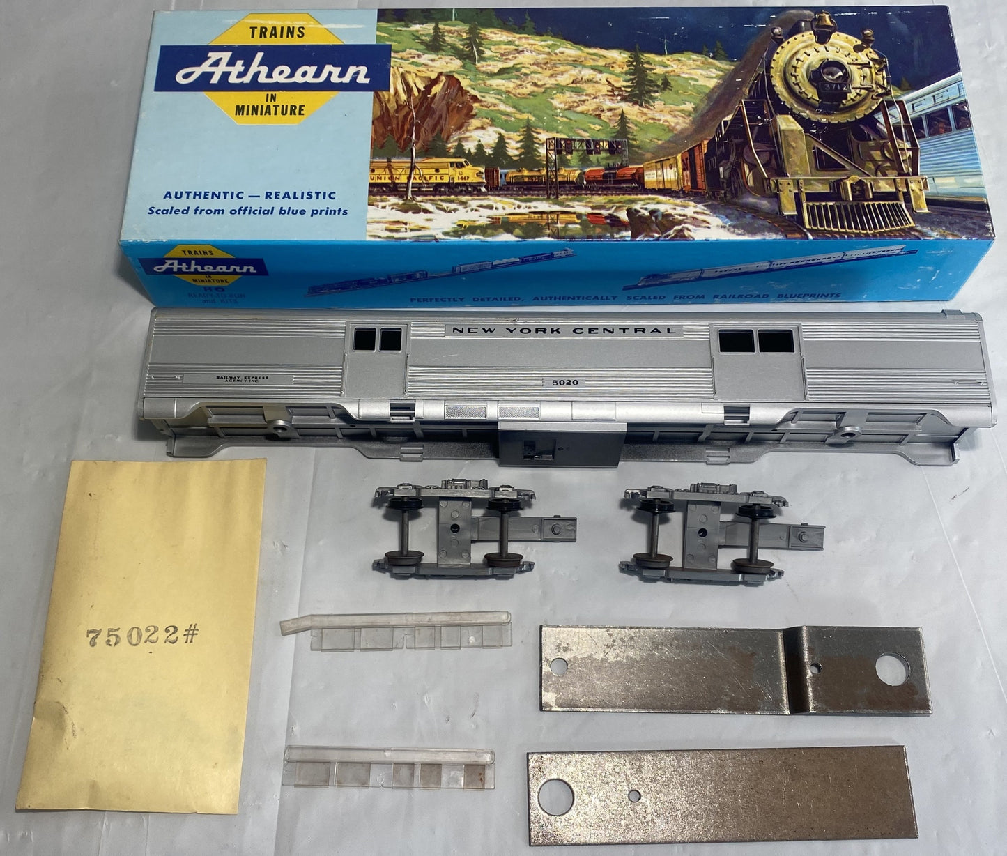 Athearn 1787 NYC Streamline Baggage Kit