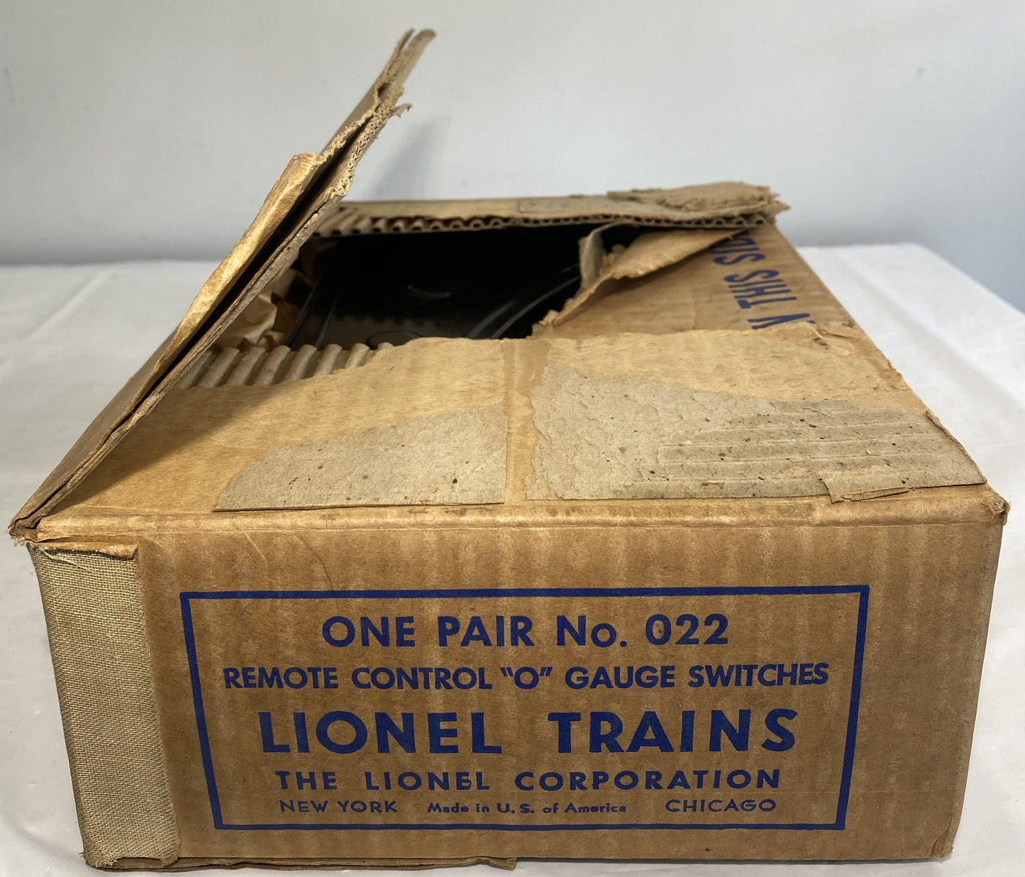 Lionel Post War 022 Remote Control O Gauge Switches, Pair C-7