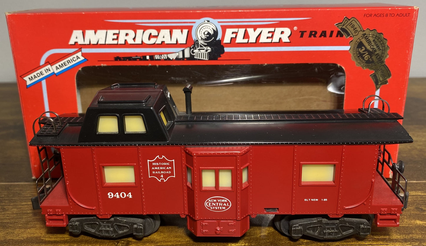 American Flyer #4-9404 New York Central Bay Window Caboose