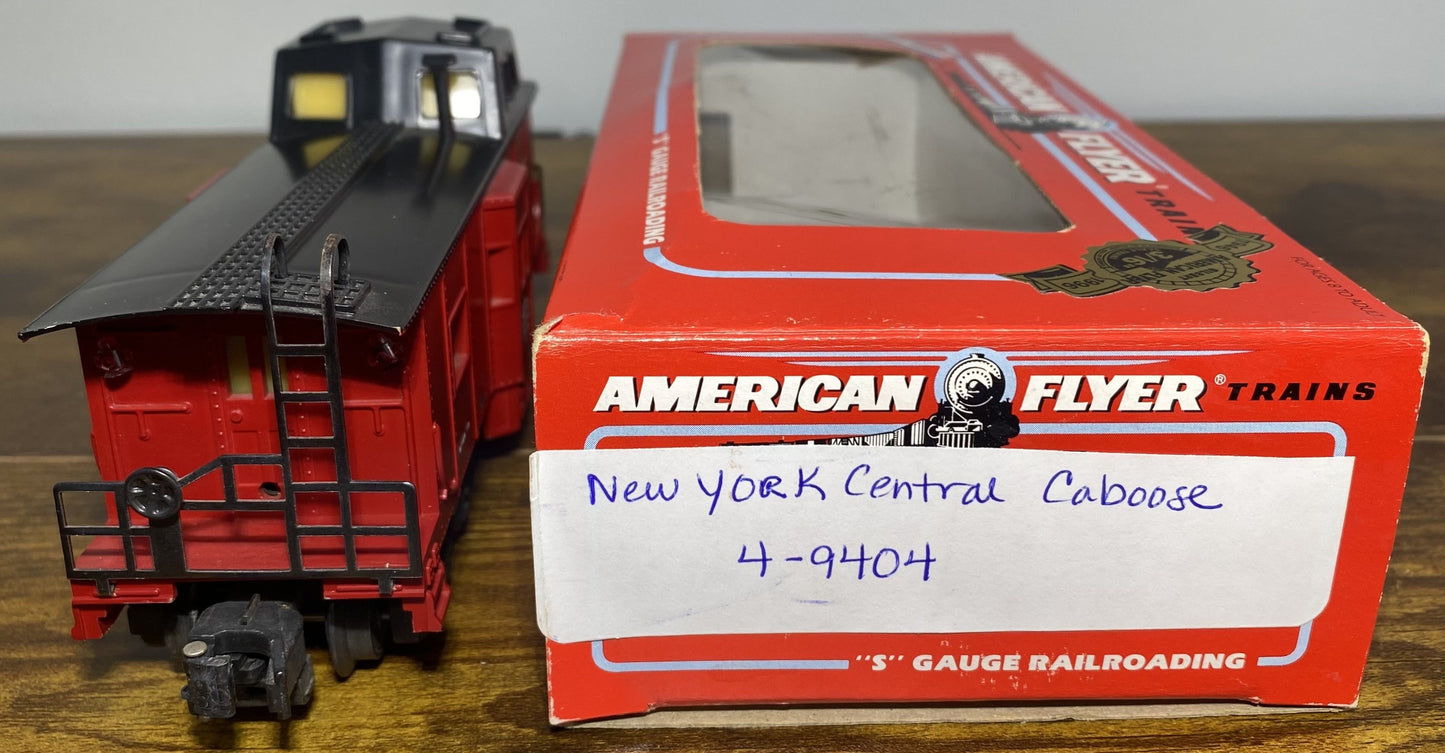 American Flyer #4-9404 New York Central Bay Window Caboose