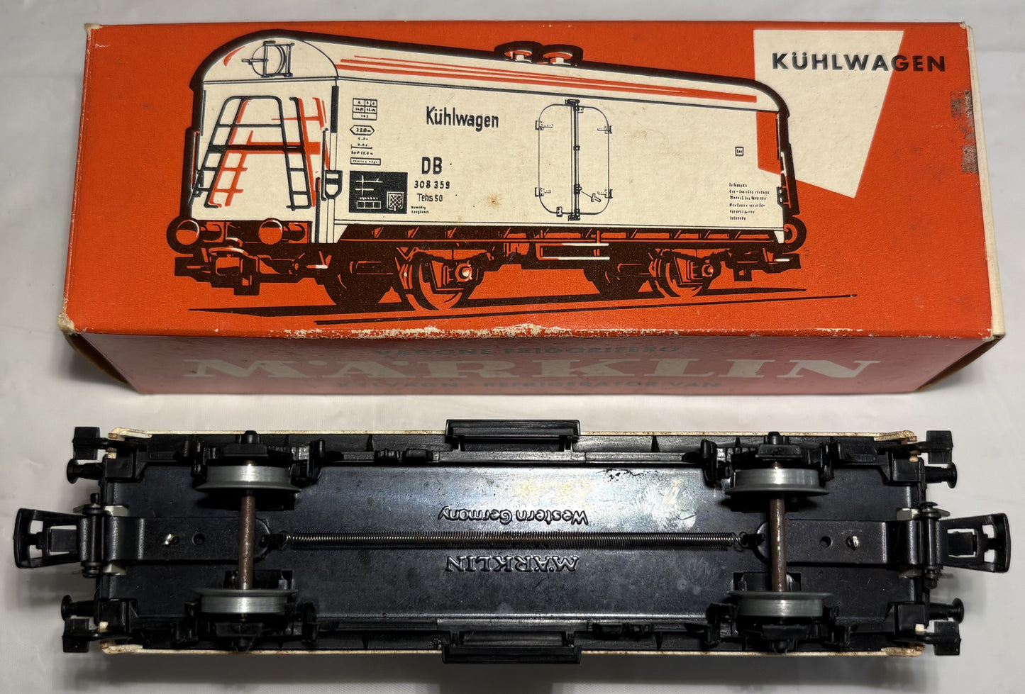 Marklin 4620 DB Kuhlwagen White