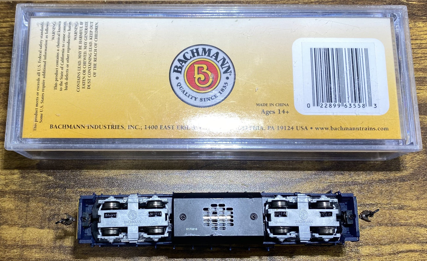 Bachmann 63558 N Alaska Railroad EMD GP40 Diesel Locomotive #3008