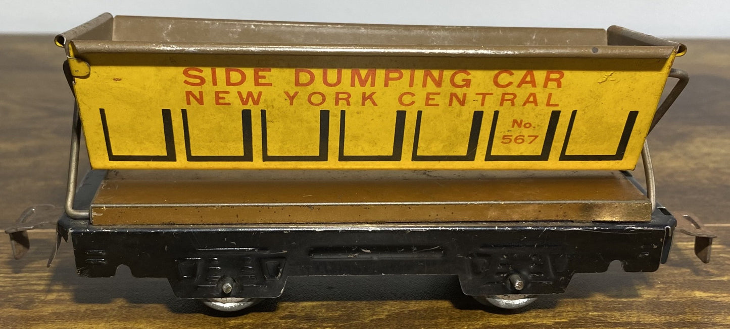Marx Side Dumpling Car New York Central #567