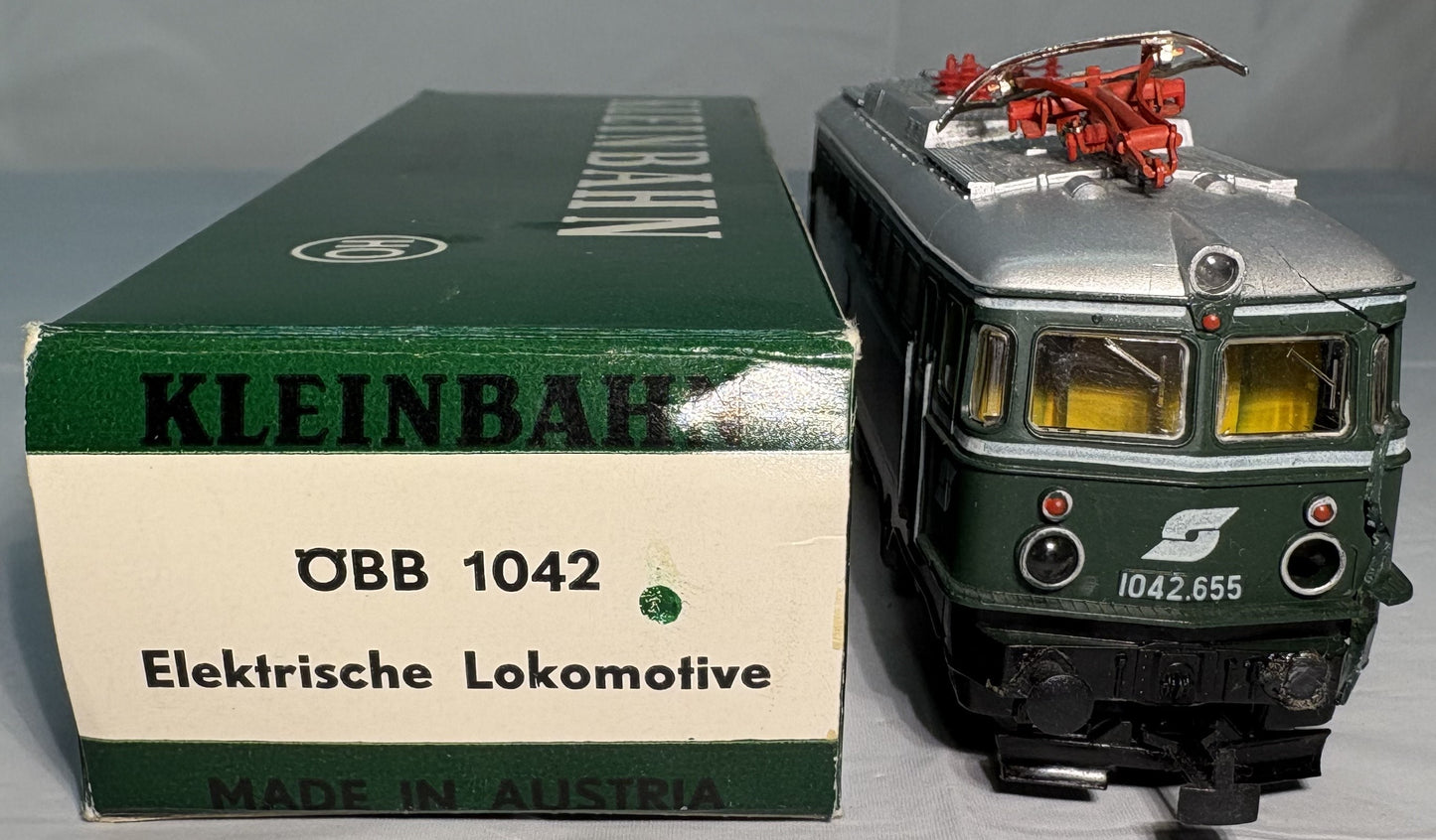 Kleinbahn 1042.655 Electric Locomotive ÖBB Green