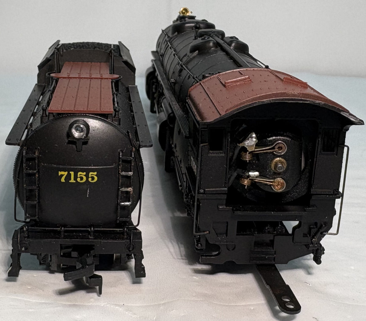 AHM 5093 HO Baltimore & Ohio Mallet 2-8-8-0 Steam Locomotive #7155
