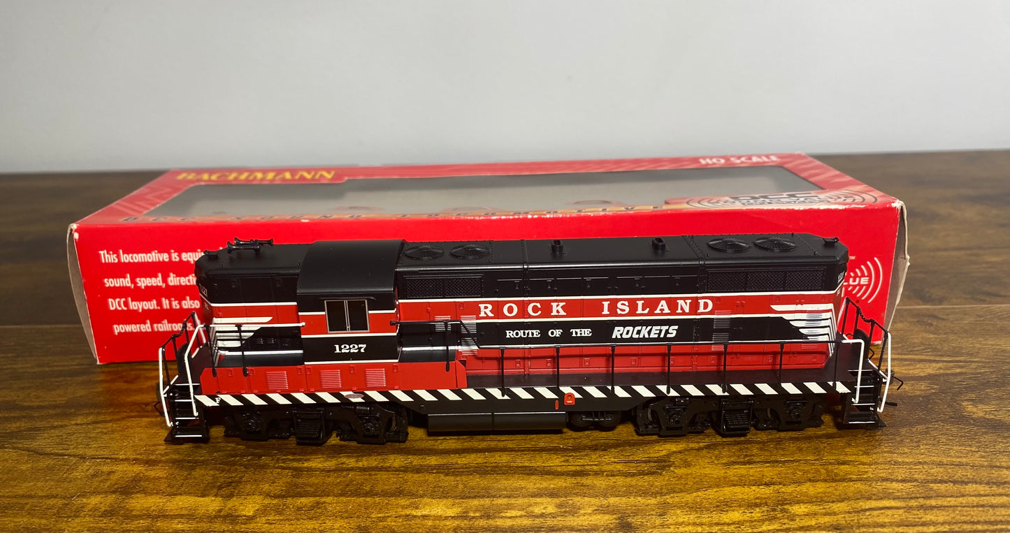 Bachmann 65603 HO Rock Island GP7 Diesel Locomotive #1227