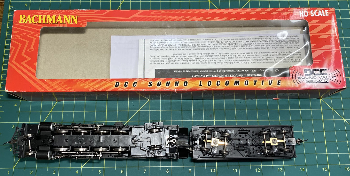 Bachmann 54304 NYC 2-8-2 Mikado Steam Loco w/ Med Tender w/ Sound & DCC HO SCALE NEW