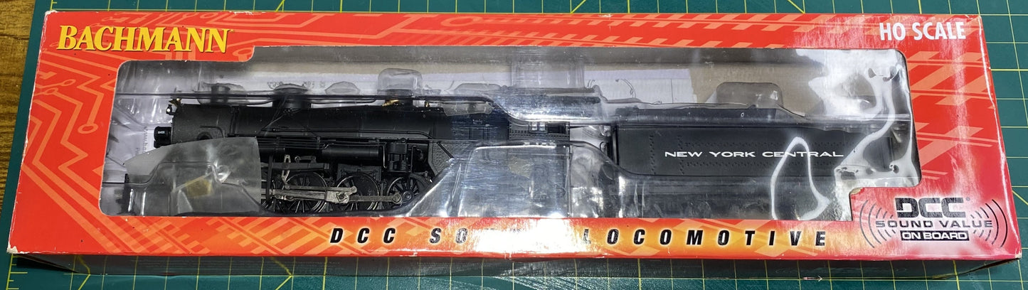 Bachmann 54304 NYC 2-8-2 Mikado Steam Loco w/ Med Tender w/ Sound & DCC HO SCALE NEW
