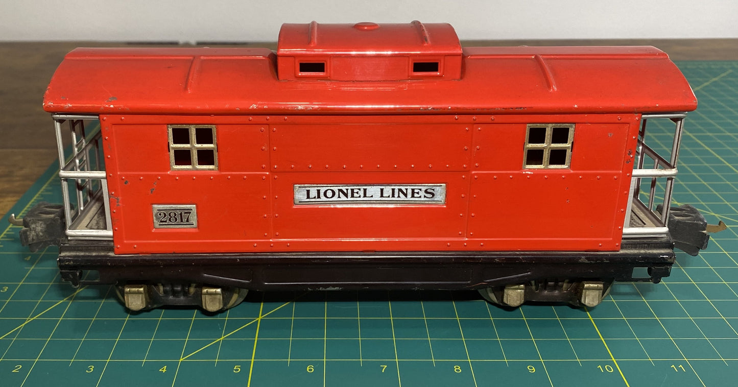 Lionel Pre War Lionel Lines 2817 Red Caboose