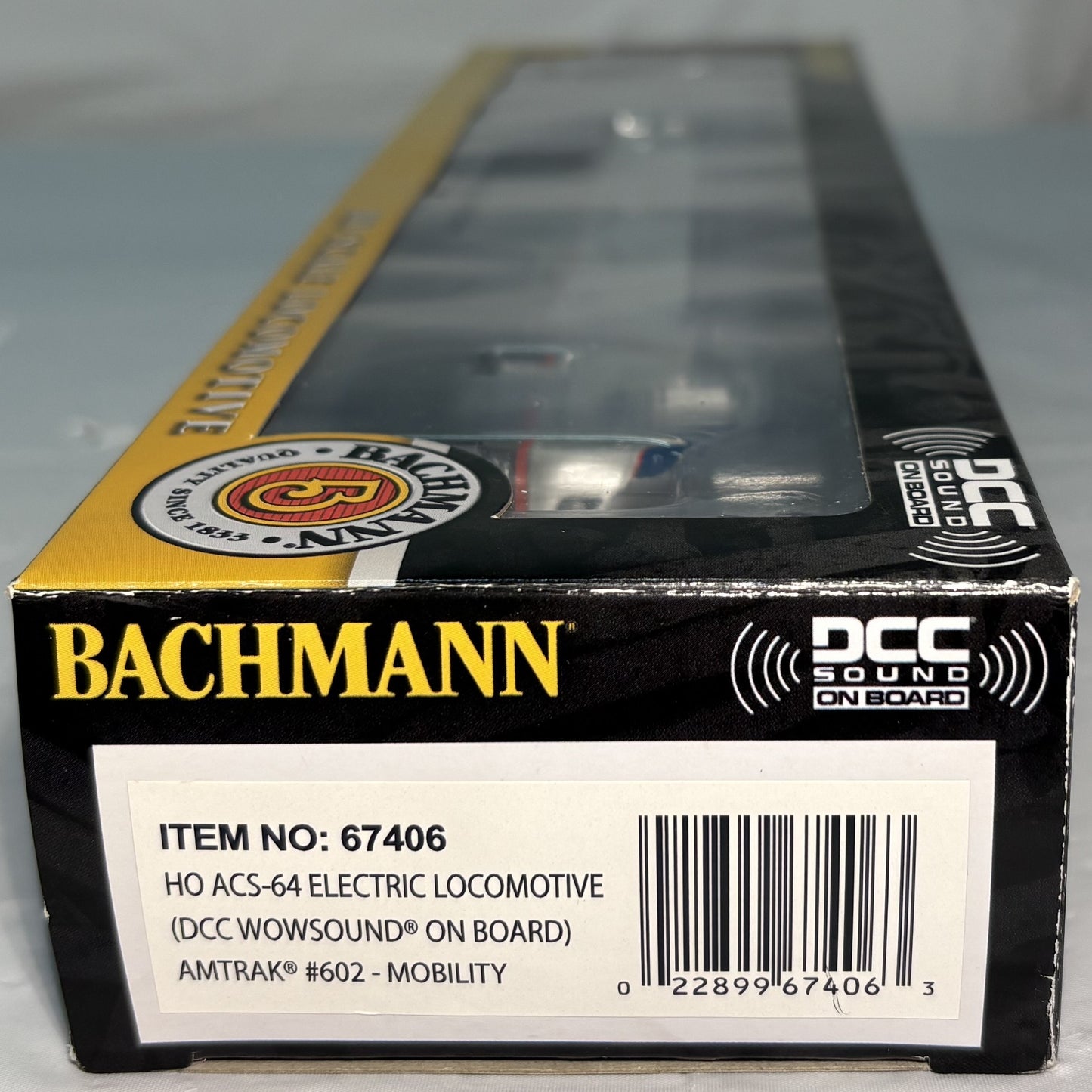 Bachmann 67406 Amtrak Siemens ACS-64 Electric Loco w/DCC and Sound #602