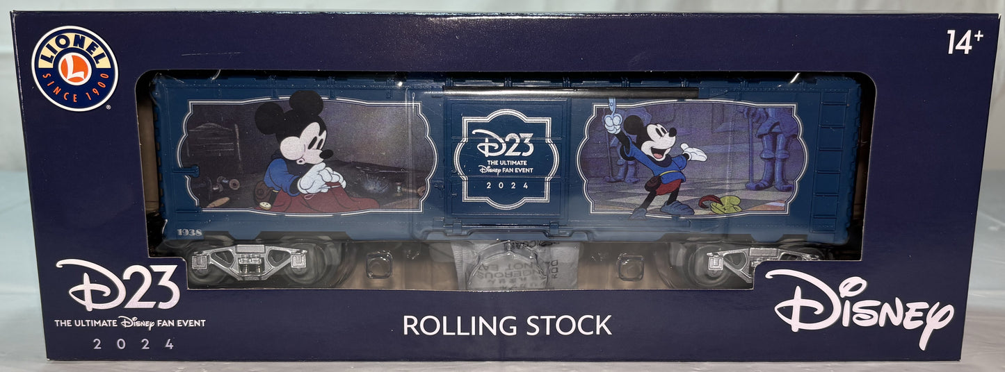 Lionel 2401561 Disney's D23 Mickey Mouse Boxcar