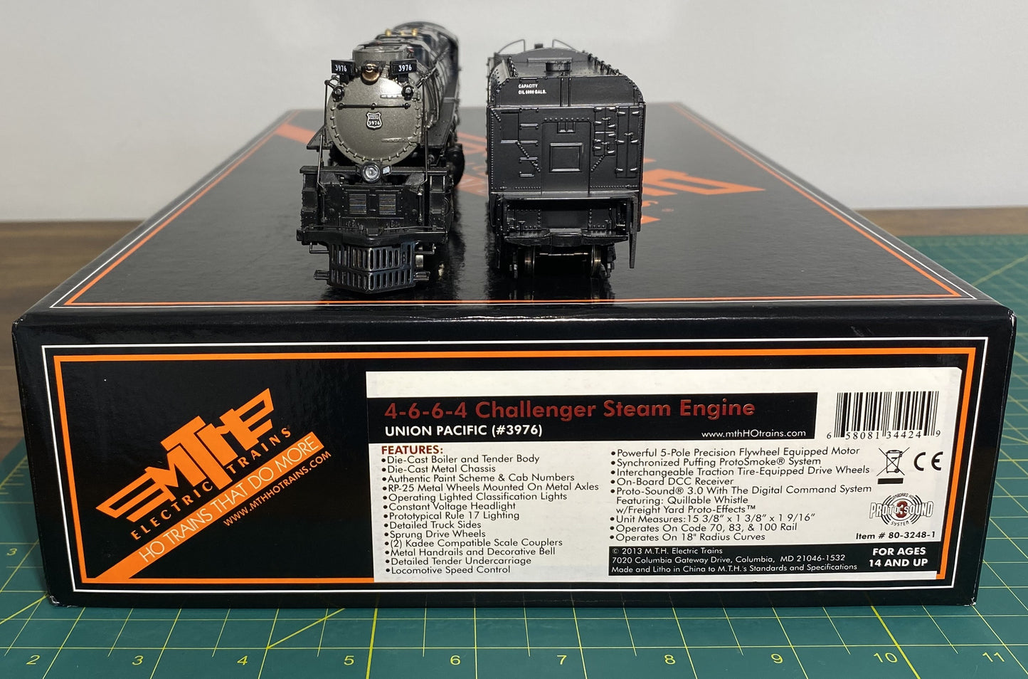 MTH 80-3248-1 Union Pacific Challenger 4-6-6-4 w/Sound #3976