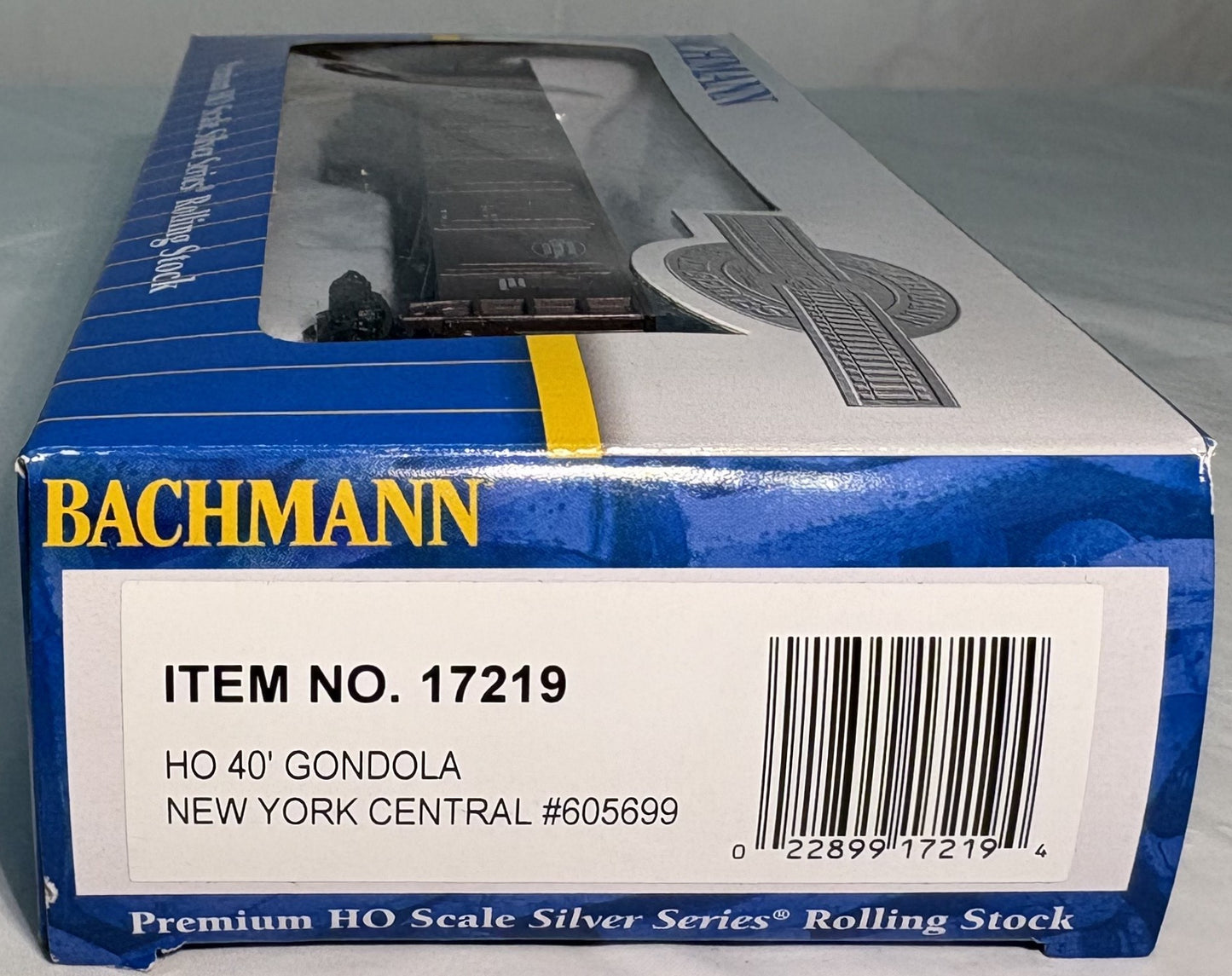 Bachmann 17219 40 ft Gondola, Silver Series, NYC #605699