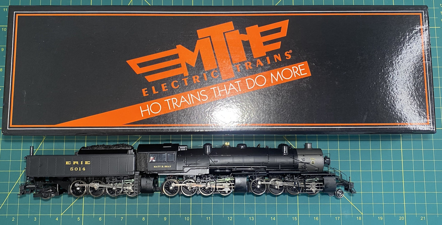 Erie MTH #80-3199-1 HO Scale 2-8-8-8-2 Triplex Steam Engine w/Proto-Sound 3.0
