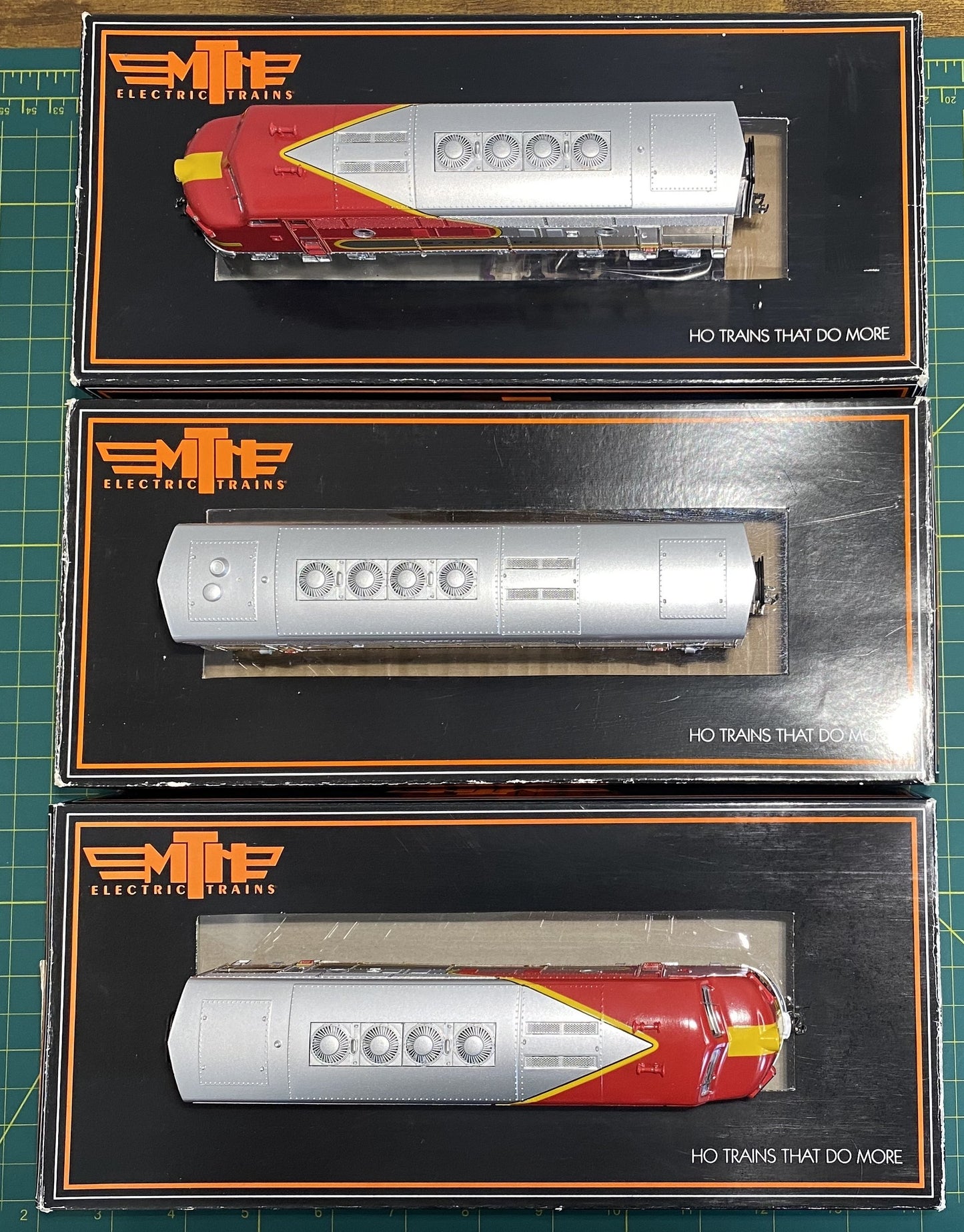 Santa Fe MTH 80-2185-1 HO Scale F-3 A/B/A Set With Proto-Sound 3.0