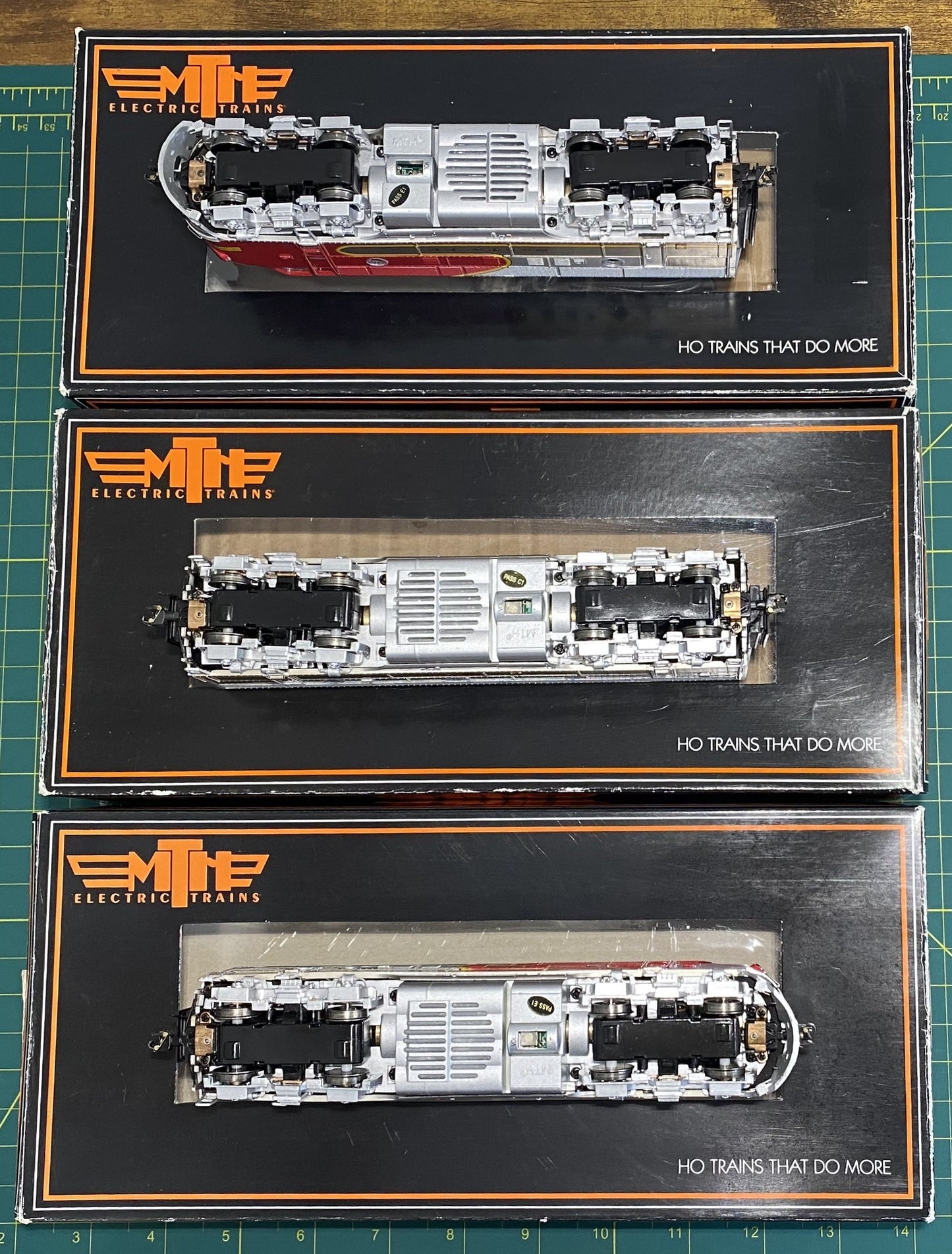 Santa Fe MTH 80-2185-1 HO Scale F-3 A/B/A Set With Proto-Sound 3.0
