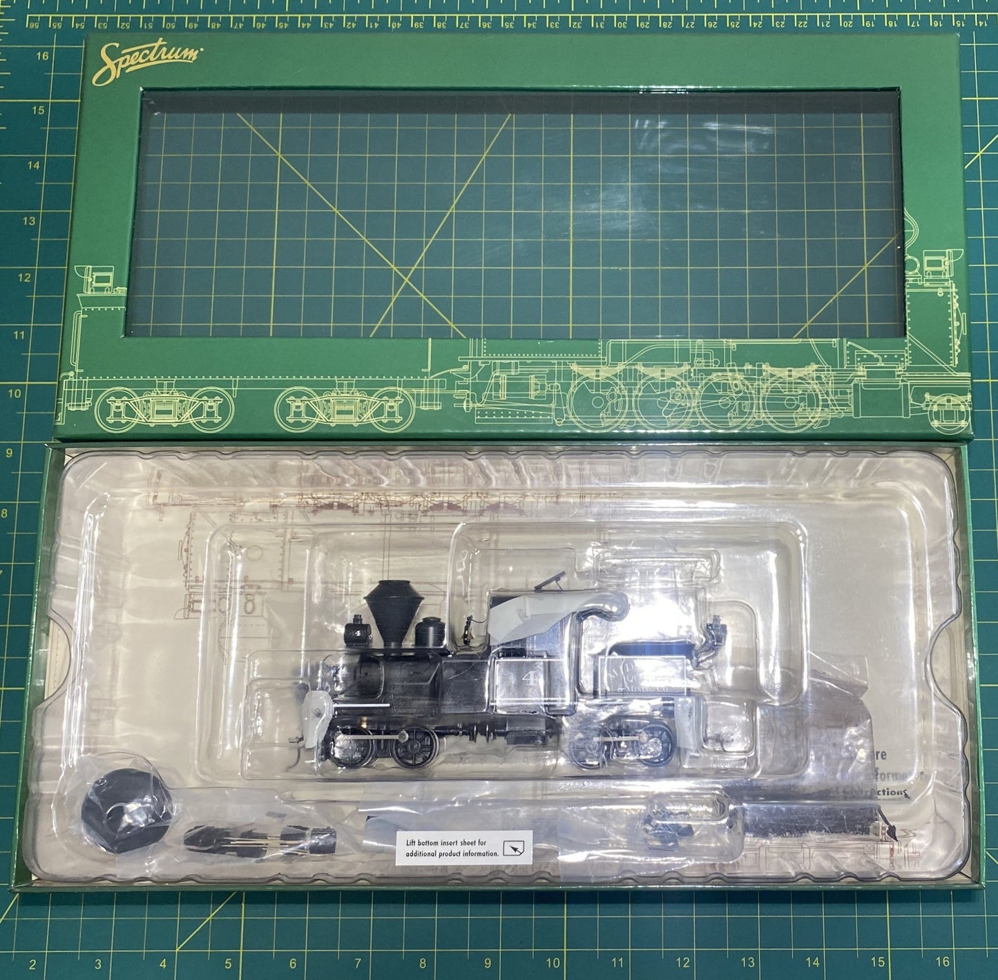 Bachmann 28806 On30 Mid Quarry & Mining Co. 14-Ton Two-Truck Stearns-Heisler #4