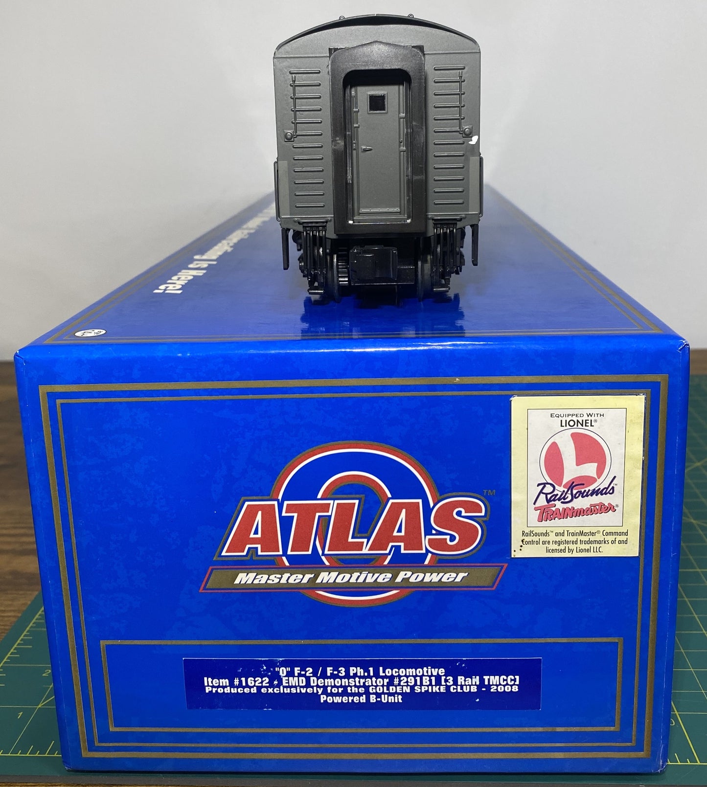 Atlas F-2/F-3 Ph. 1 #1622 EMD Demonstrator #291B1 Powered B-Unit