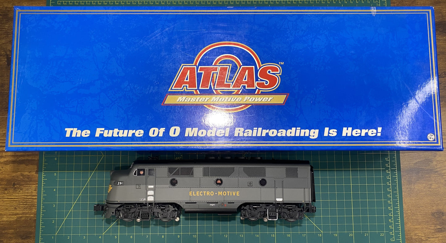 Atlas F-2/F-3 Ph.1 Diesel Locomotive EMD Demonstrator #291A1 A Unit