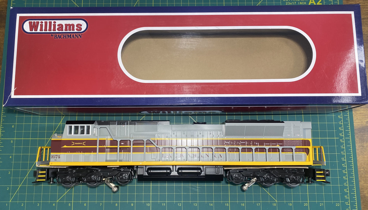 Williams 21830 O Lackawanna NS Heritage EMD SD90 3-Rail Diesel Locomotive #1074