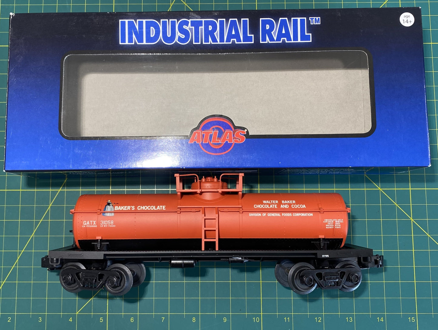 Atlas 1005013 Baker's Chocolate Tank Car #31058