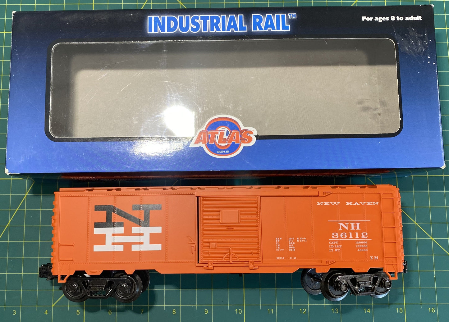 Industrial Rail 1002003-1 O New York New Haven & Hartford Box Car #36112