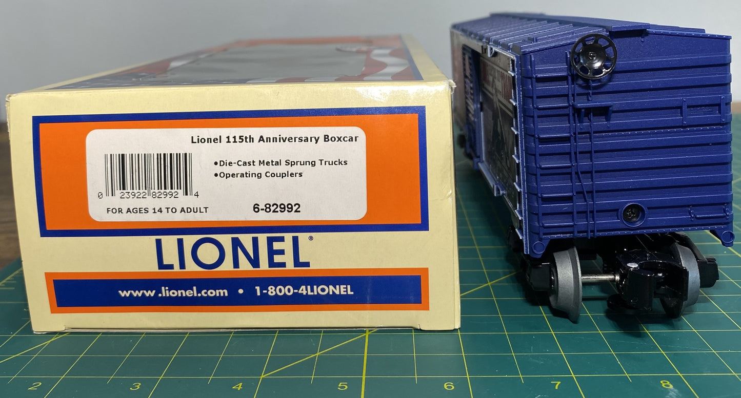 Lionel Trains 6-82992 Lionel 115th Anniversary Boxcar
