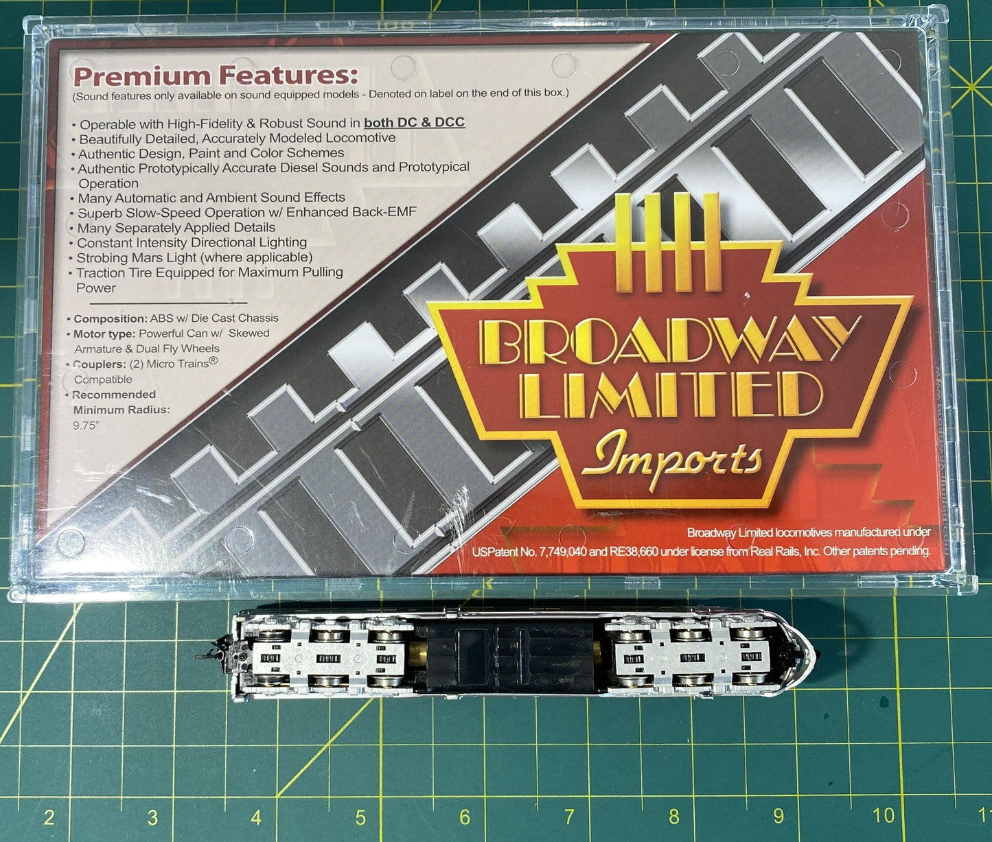 Broadway Limited 3225 N Chicago, Burlington & Quincy EMD E7A Paragon2 #9919B