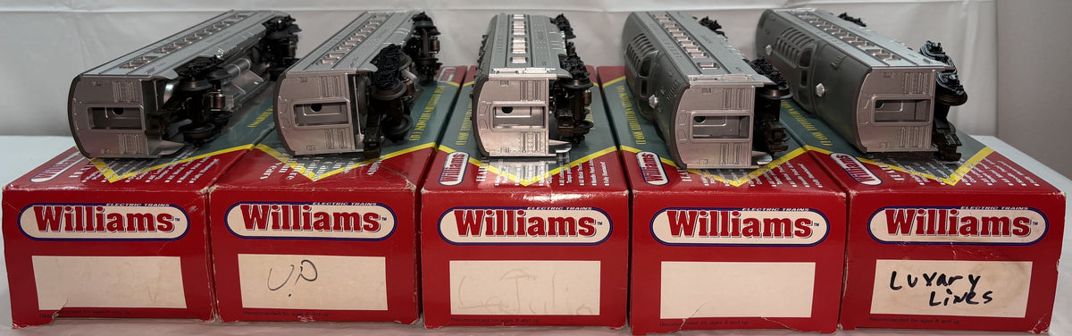 Williams 1464SAO O Gauge Luxury Lines Passenger Car Set 5-Car