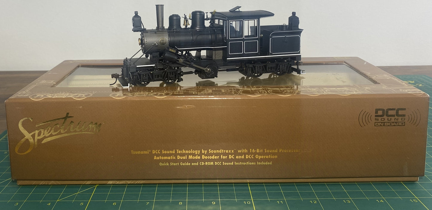 Bachmann 28603 On30 Painted & Unlettered 28-Ton Two-Truck Climax w/Sound & DCC
