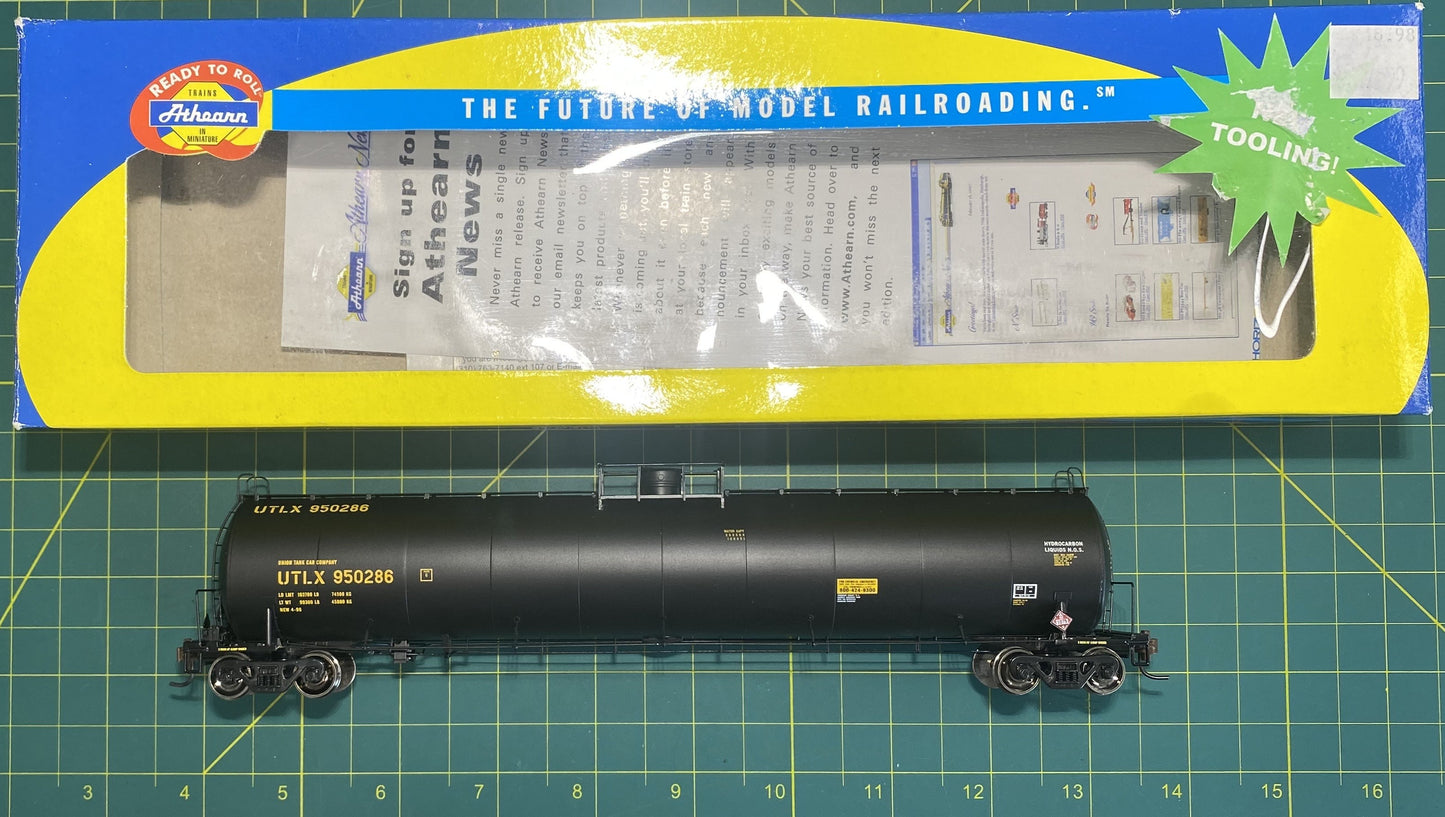 Athearn 96406 HO UTLX RTR 33,900 Gallon LPG Tank/Early #950286