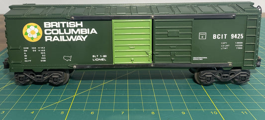 Lionel 6-9425 British Columbia Railway Box Car