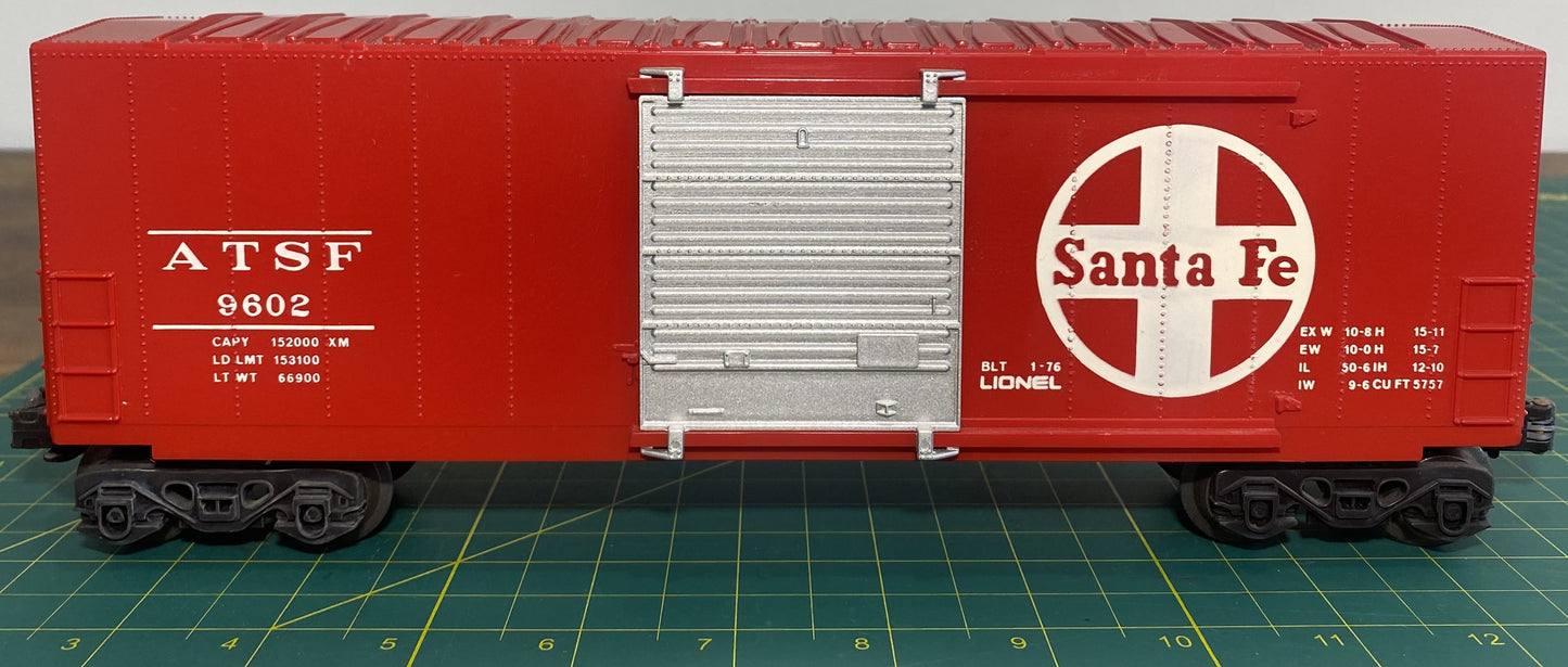 Lionel 6-9602 Santa Fe Hi-Cube Boxcar